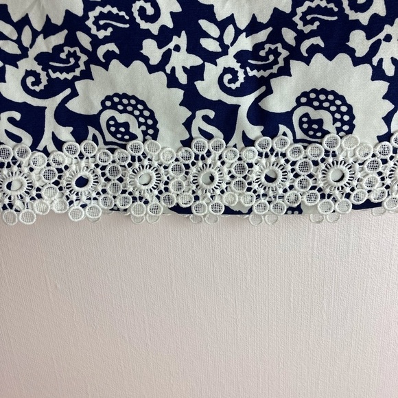 Talbots Pencil Skirt with Lace Trim - Picture 4 of 6